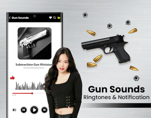 Weapons & Gun Sound Ringtones android App screenshot 0